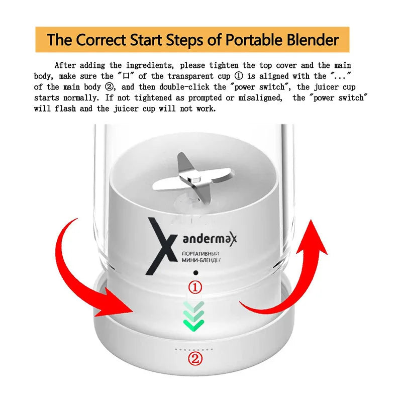 SmartBlend Mini Bottle Blender